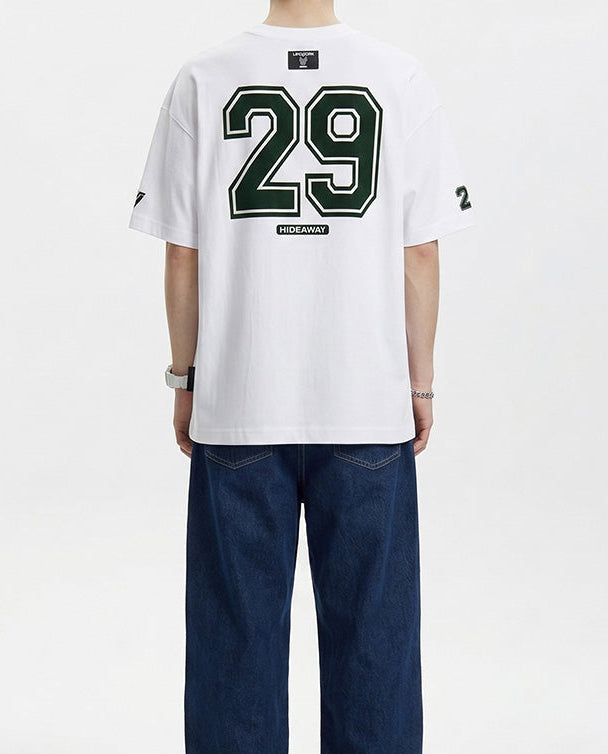 Numbering One Mile Short Sleeve T-Shirt White