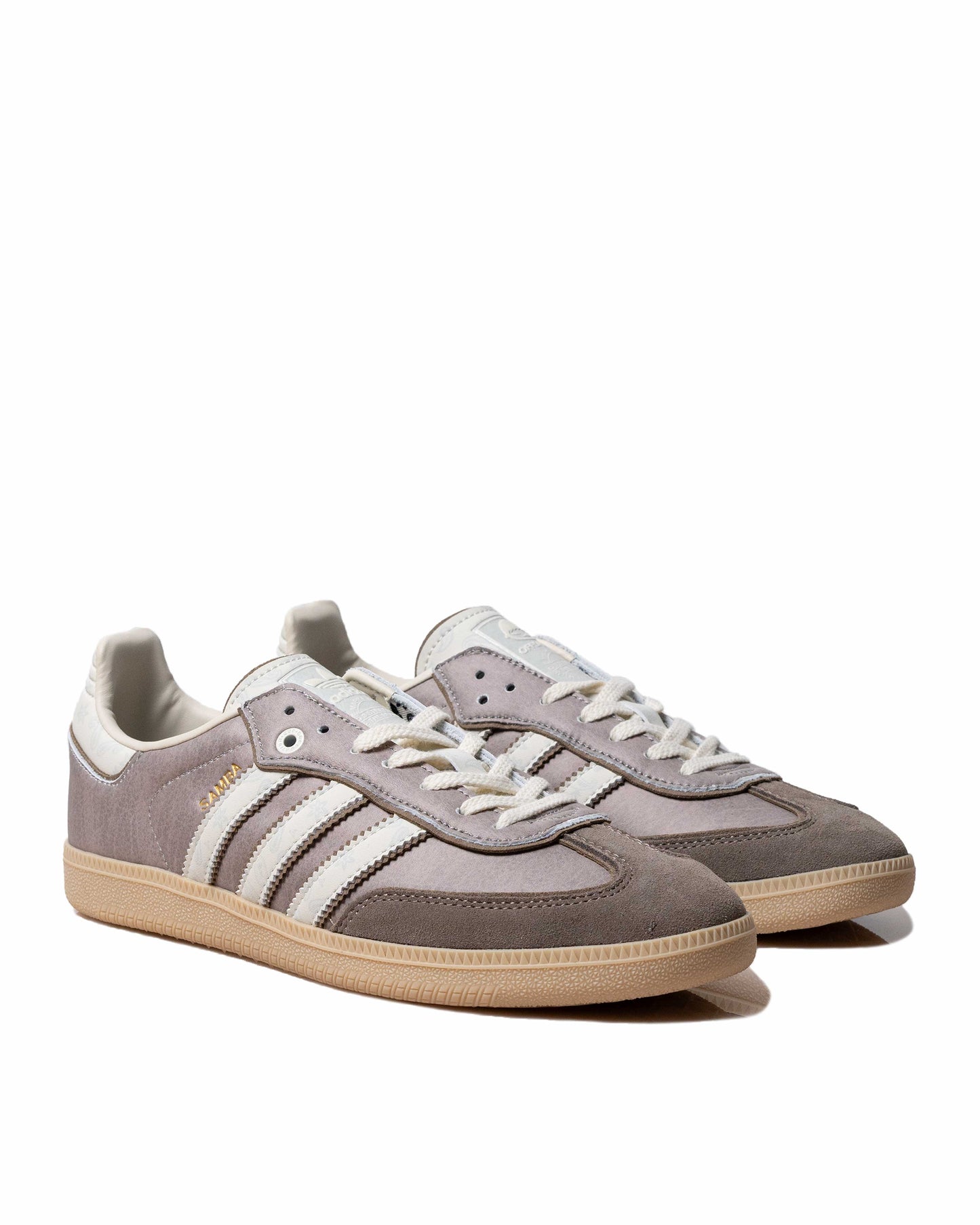 Sepatu Pria Ads x Offspring Samba OG Consortium Cup "Off White Clay" (IG1954) Beige