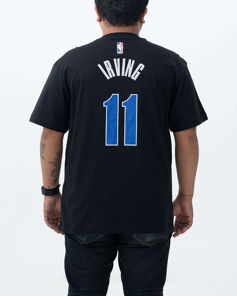 Kaos Nike Men's Dallas Mavericks Kyrie Irving 11 City Edition N&N T-shirt