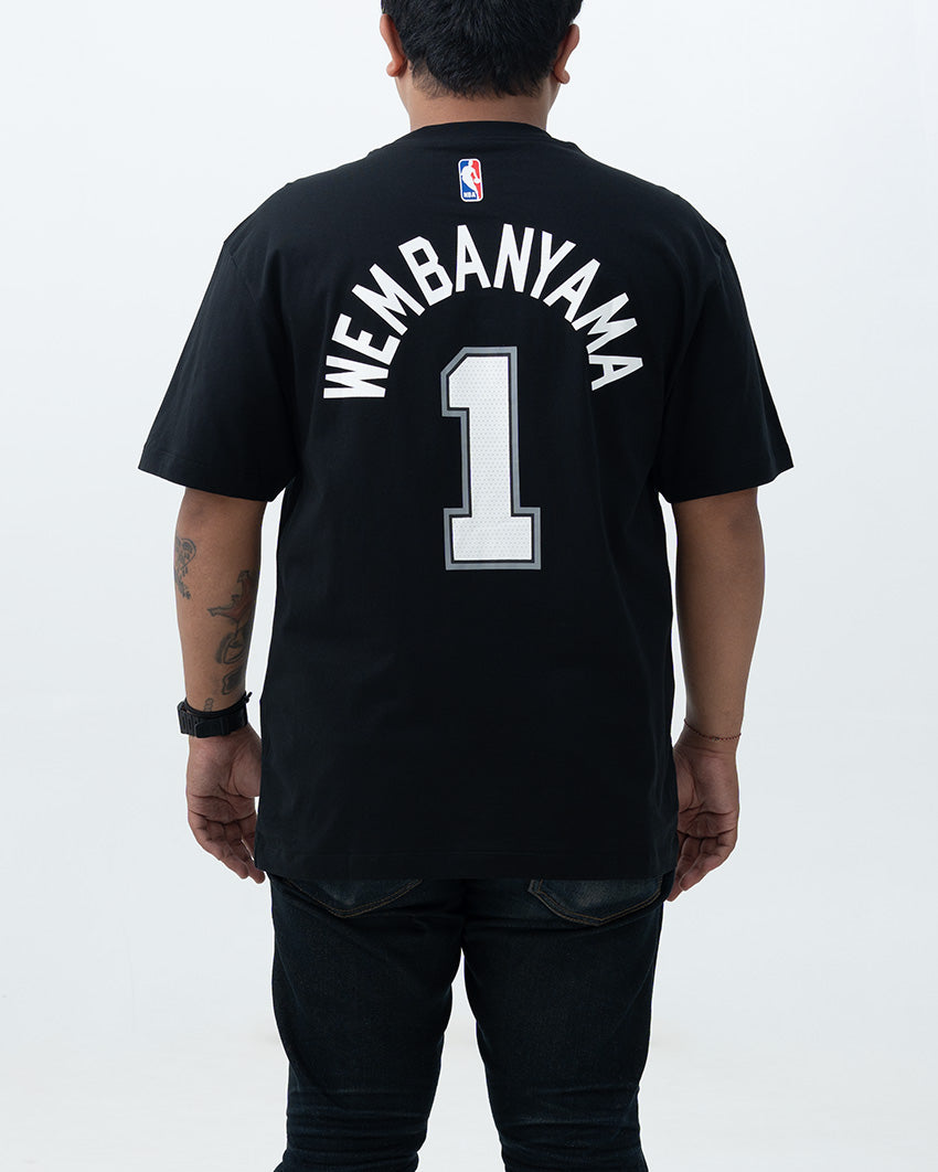 Kaos San Antonio Spurs Nba Men'S T-Shirt - Black