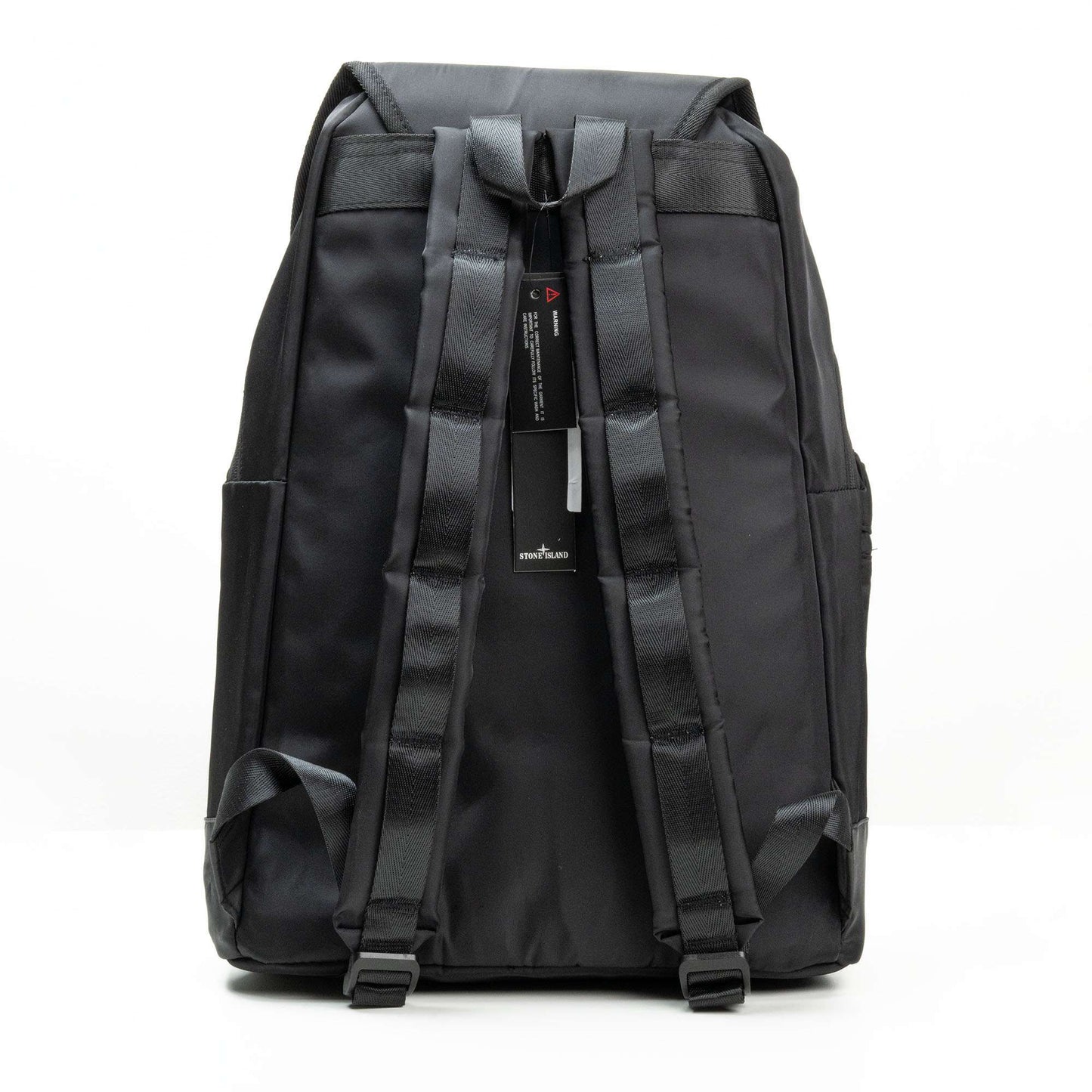 Tas Ransel Backpack Stone Island Black