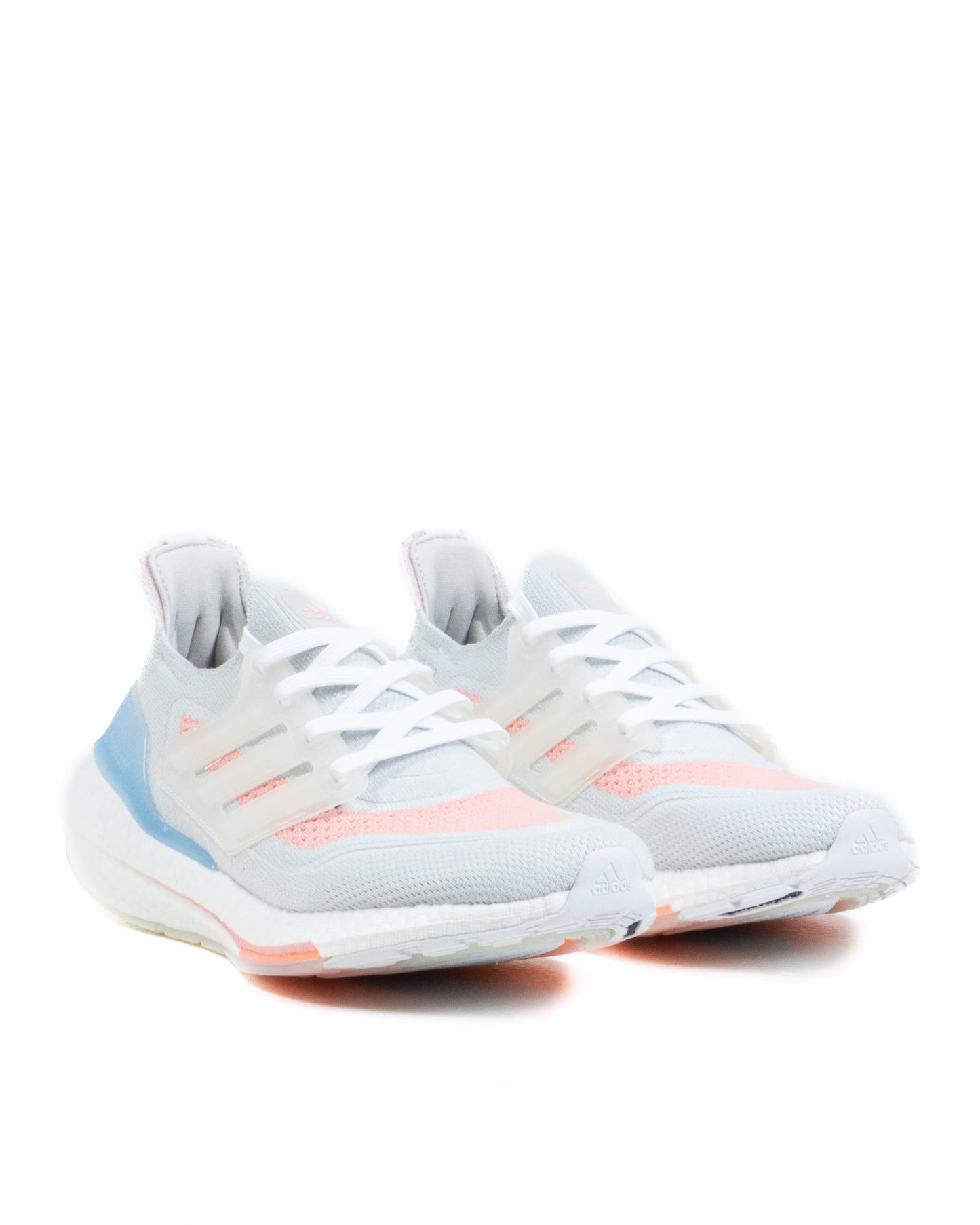 Adidas Ultraboost 21 Shoes Crystal White / Cloud White / Glow Pink