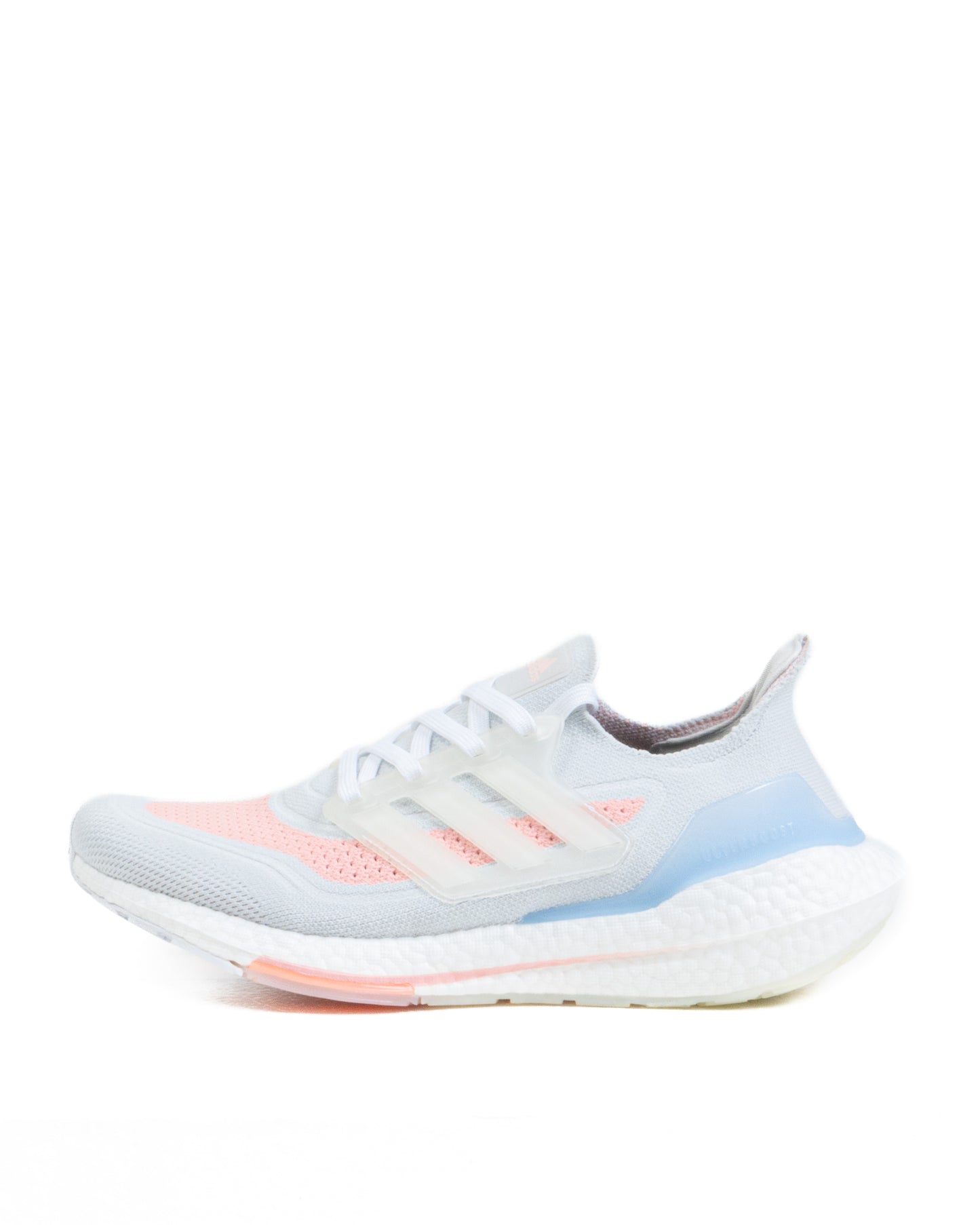 Adidas Ultraboost 21 Shoes Crystal White / Cloud White / Glow Pink