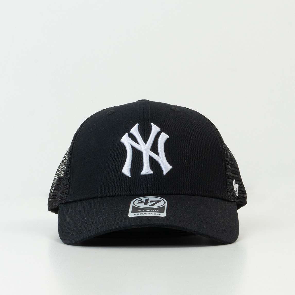 Topi Trucker Cap New York Yankees Repreve Black New Era