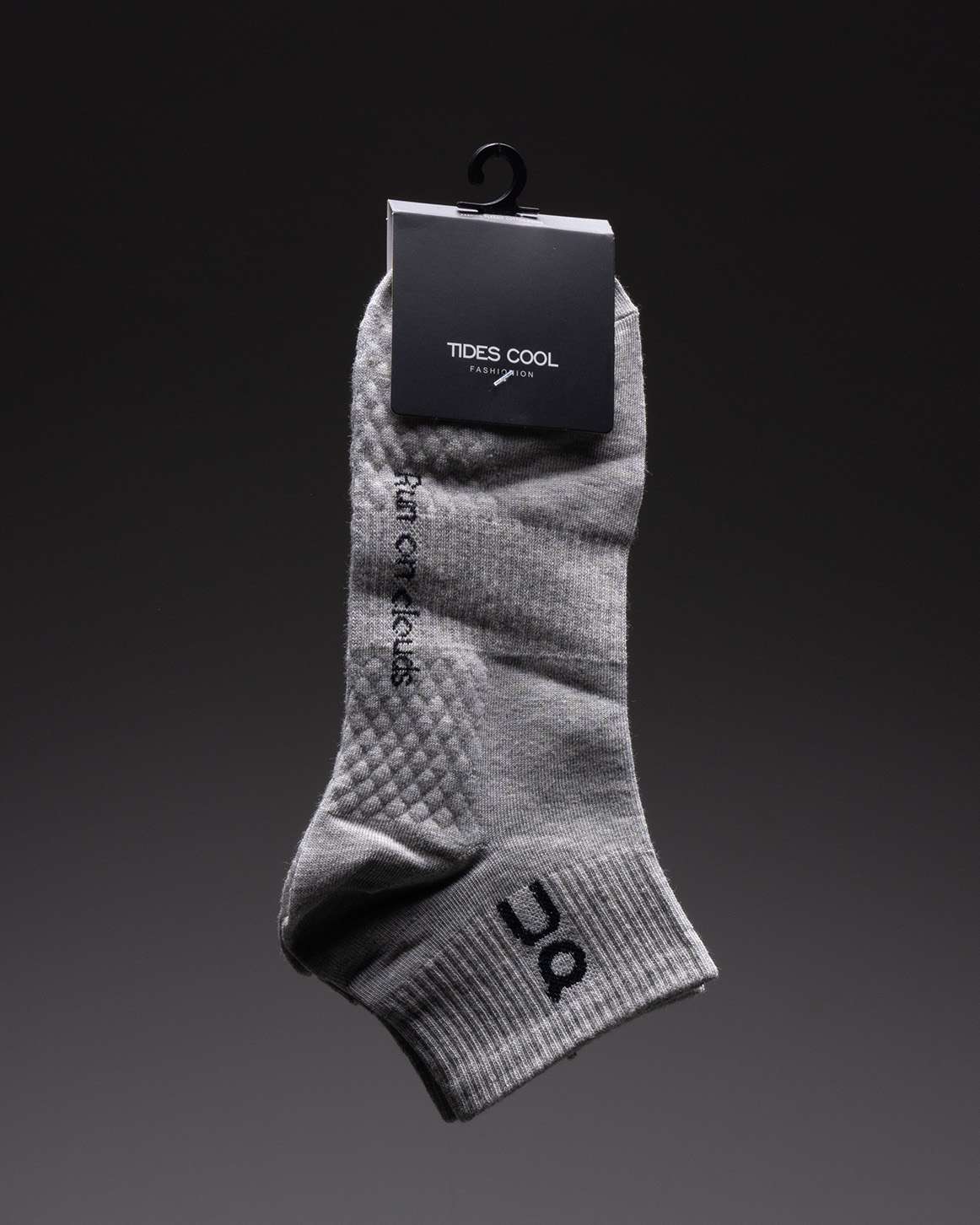 Kaos Kaki On Mid Sock Grey