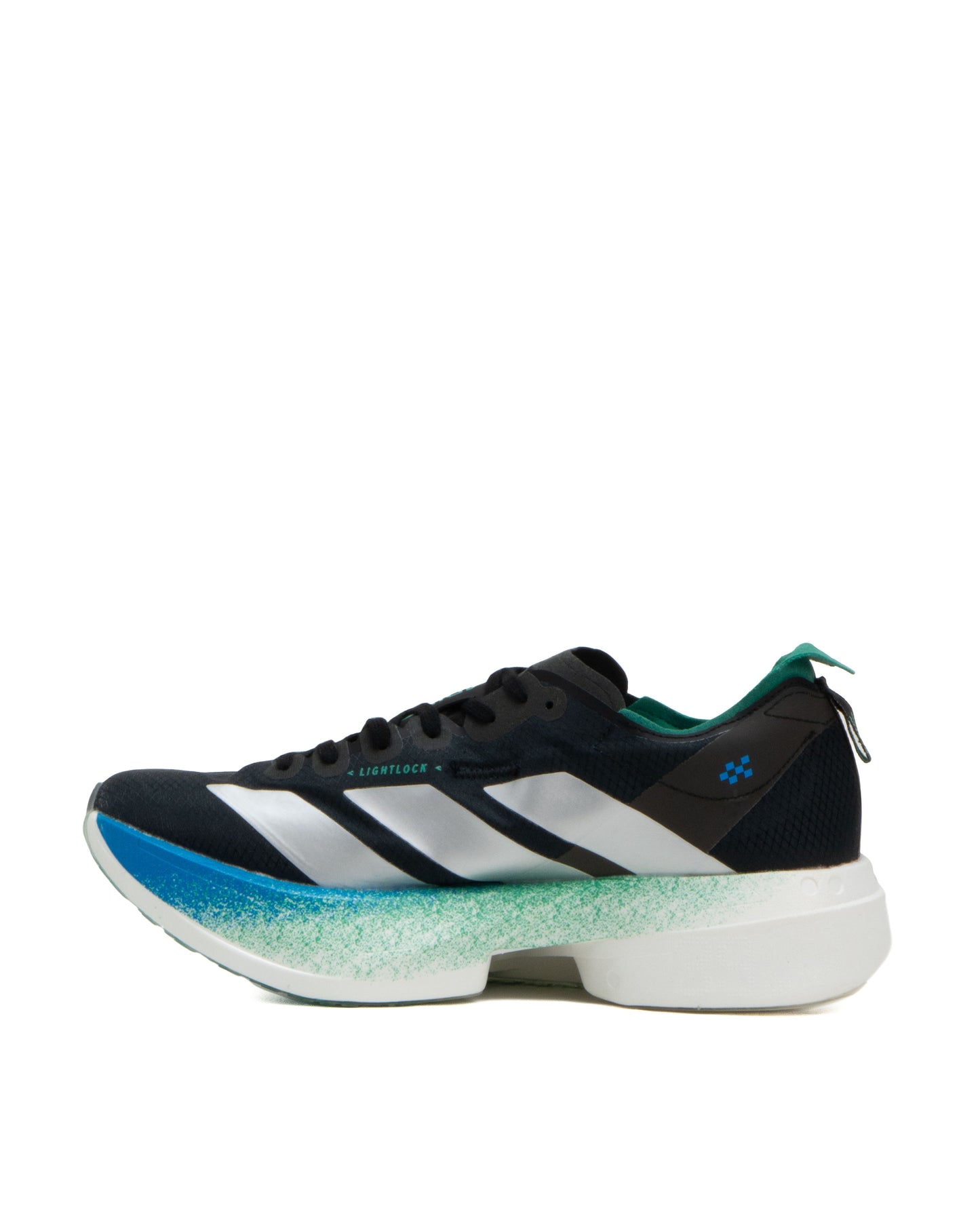 Sepatu Adidas Adizero Adios Pro 4 Core Black Matte Silver Glory Green