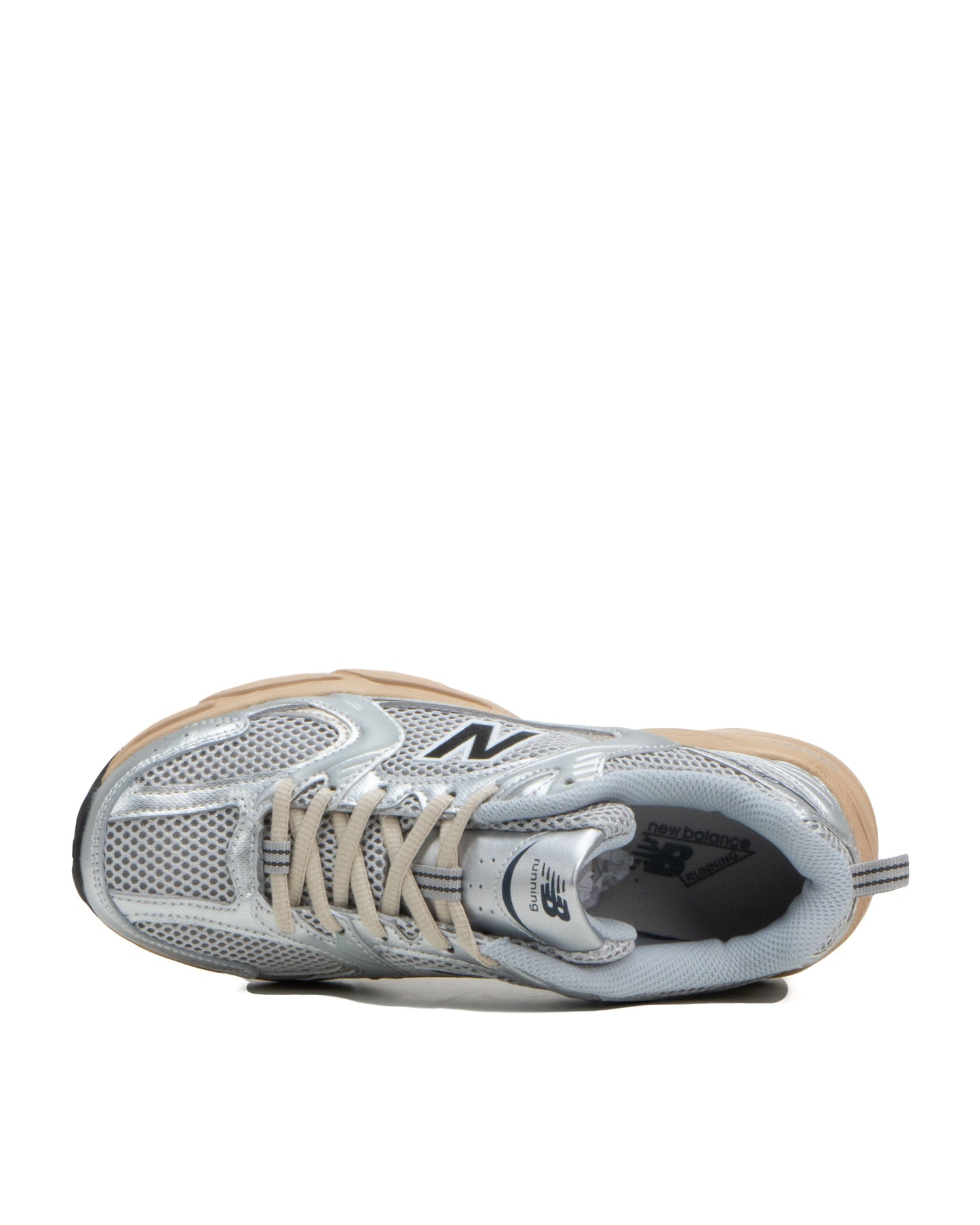 Sepatu New Balance 530 'White Silver Metallic' MR530VS