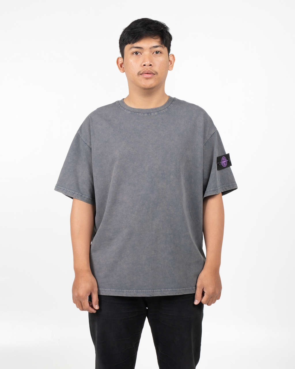 Stone Island Short Sleeve T shirts Grey