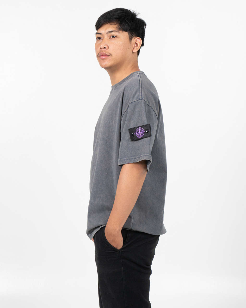 Stone Island Short Sleeve T shirts Grey