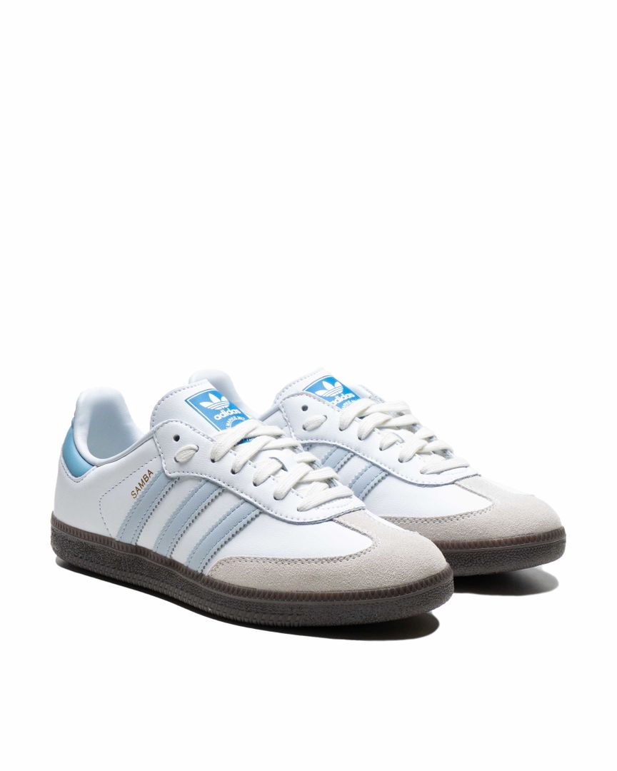 Sepatu Sneakers Adidas Samba OG Cloud White Clear Sky – doyanpepaya