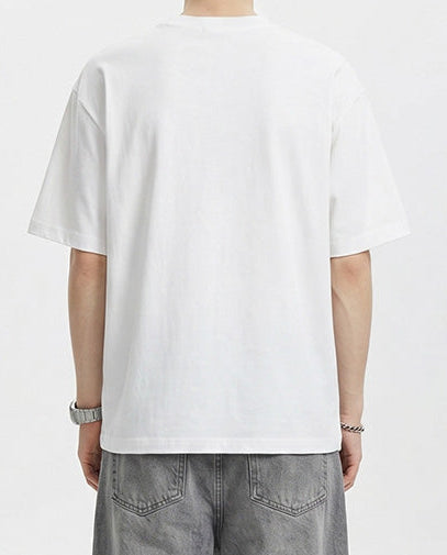 ALO Front Big Logo White Pink