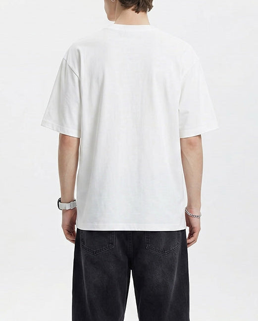 ALO Front Big Logo White Black