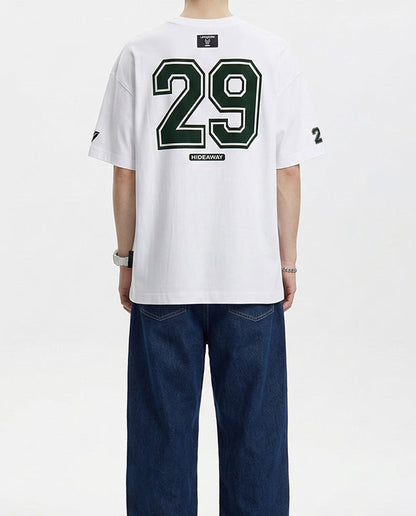 Numbering One Mile Short Sleeve T-Shirt White