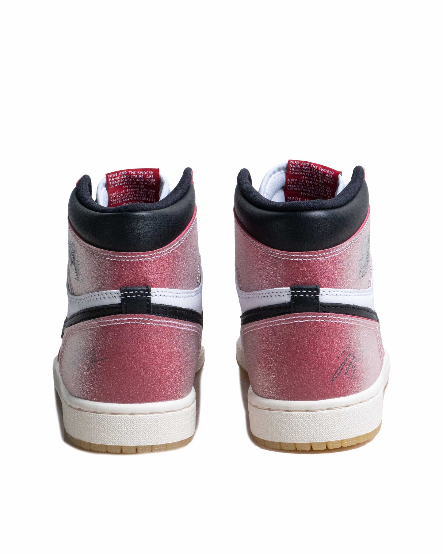 Sepatu Jordan 1 Retro High Trophy Room Chicago White/Varsity Red-Sail-Black 14298