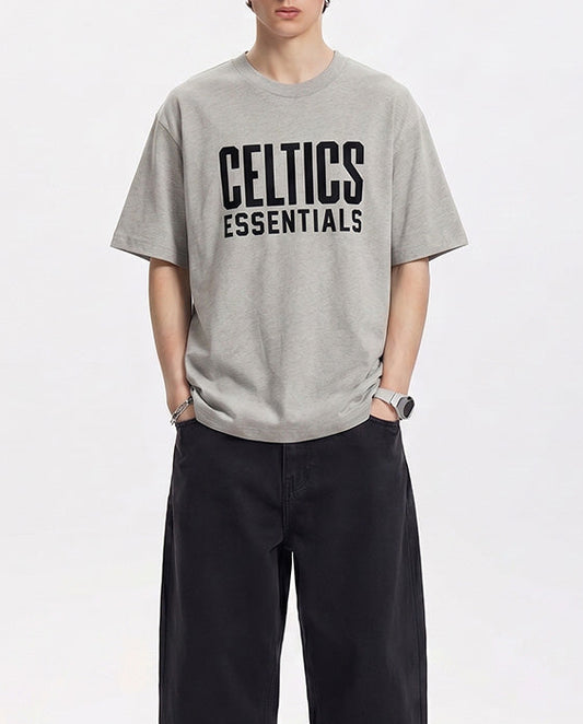 Kaos Fear of God Essentials NBA Celtics Tee Warm Heather