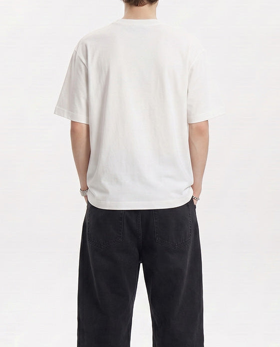 New Balance Logo White Blue