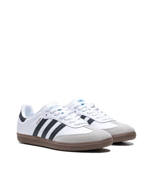 Adidas Samba Vegan White Gum-Cloud White/Core Black/Gum