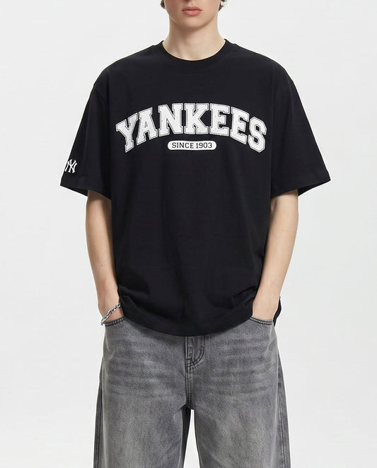 Baju Kaos MLB New York Yankees T-shirt Black