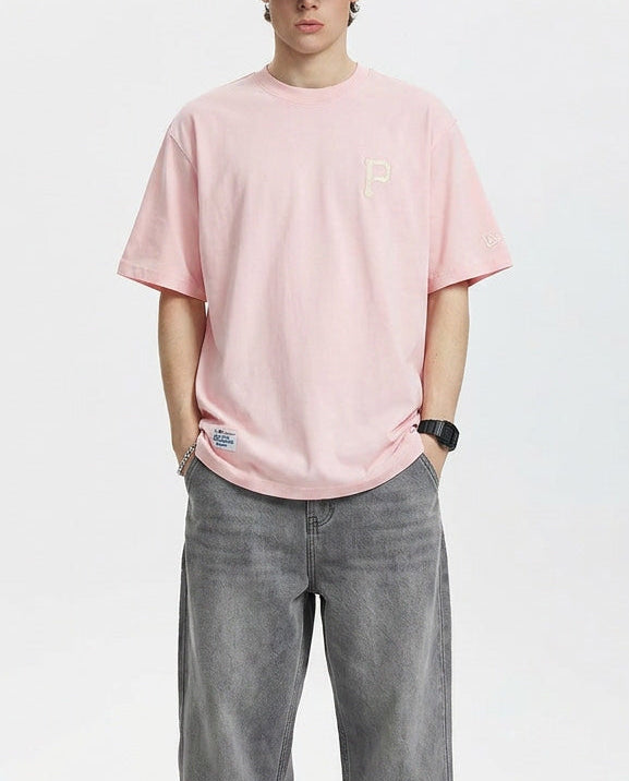 New Era x MLB Base Logo T-Shirt  Pink