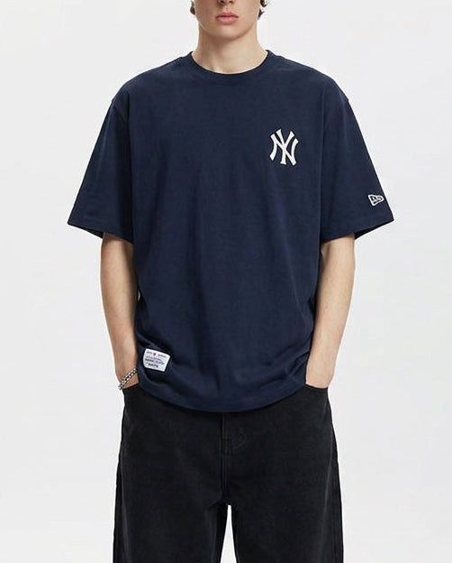 Baju Kaos MLB New York Yankees Navy