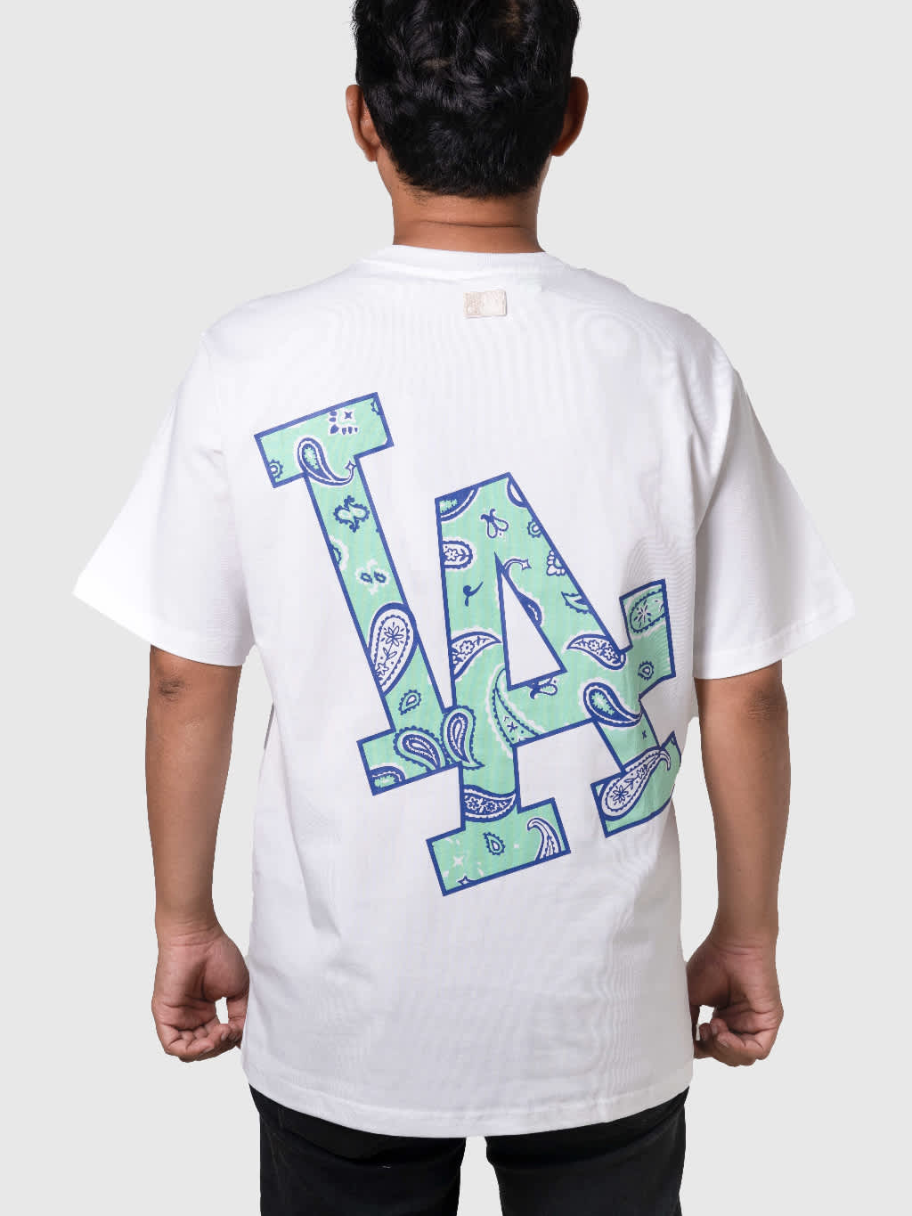 MLB LA Dodgers Basic Back Logo Tee