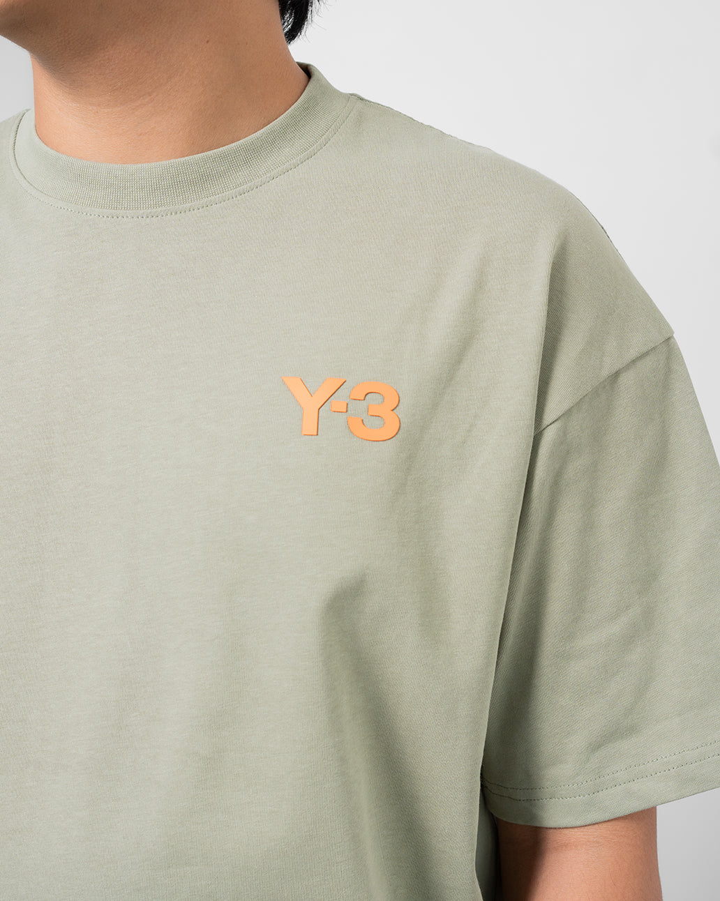 Baju  Y-3 Small Logo Pocket Green Orange 63047