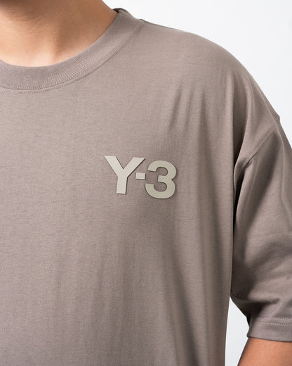 Baju Y-3 Small Logo Pocket Light Brown 63048