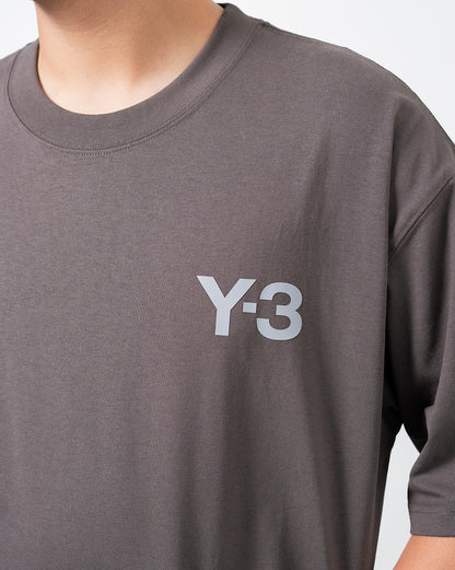 Baju Y-3 Small Logo Pocket Brown 63049