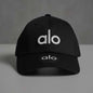 Topi Alo yoga Cap Black/White 90095D00