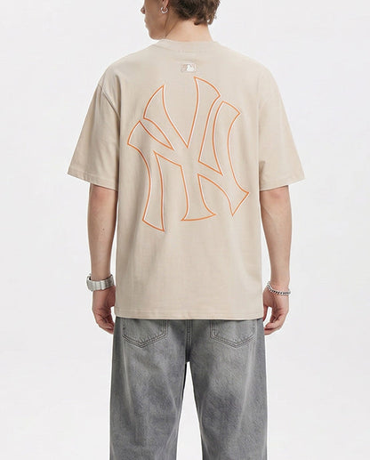 Baju Kaos MLB New York Yankees Brown