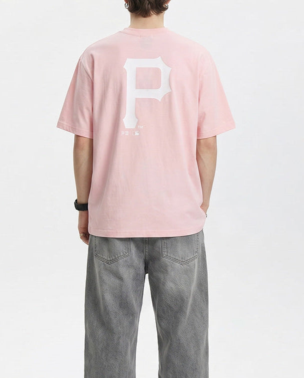New Era x MLB Base Logo T-Shirt  Pink