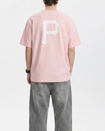 New Era x MLB Base Logo T-Shirt  Pink