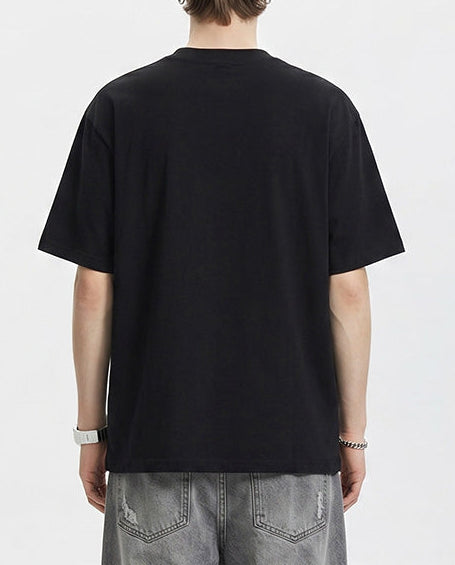 ALO Front Big Logo Black White