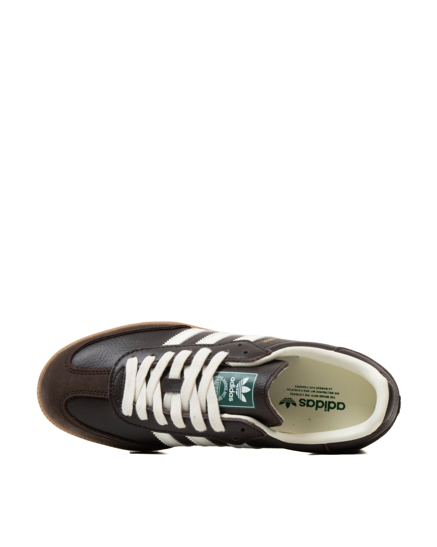 Adidas Samba OG Dark Brown Off White Gum