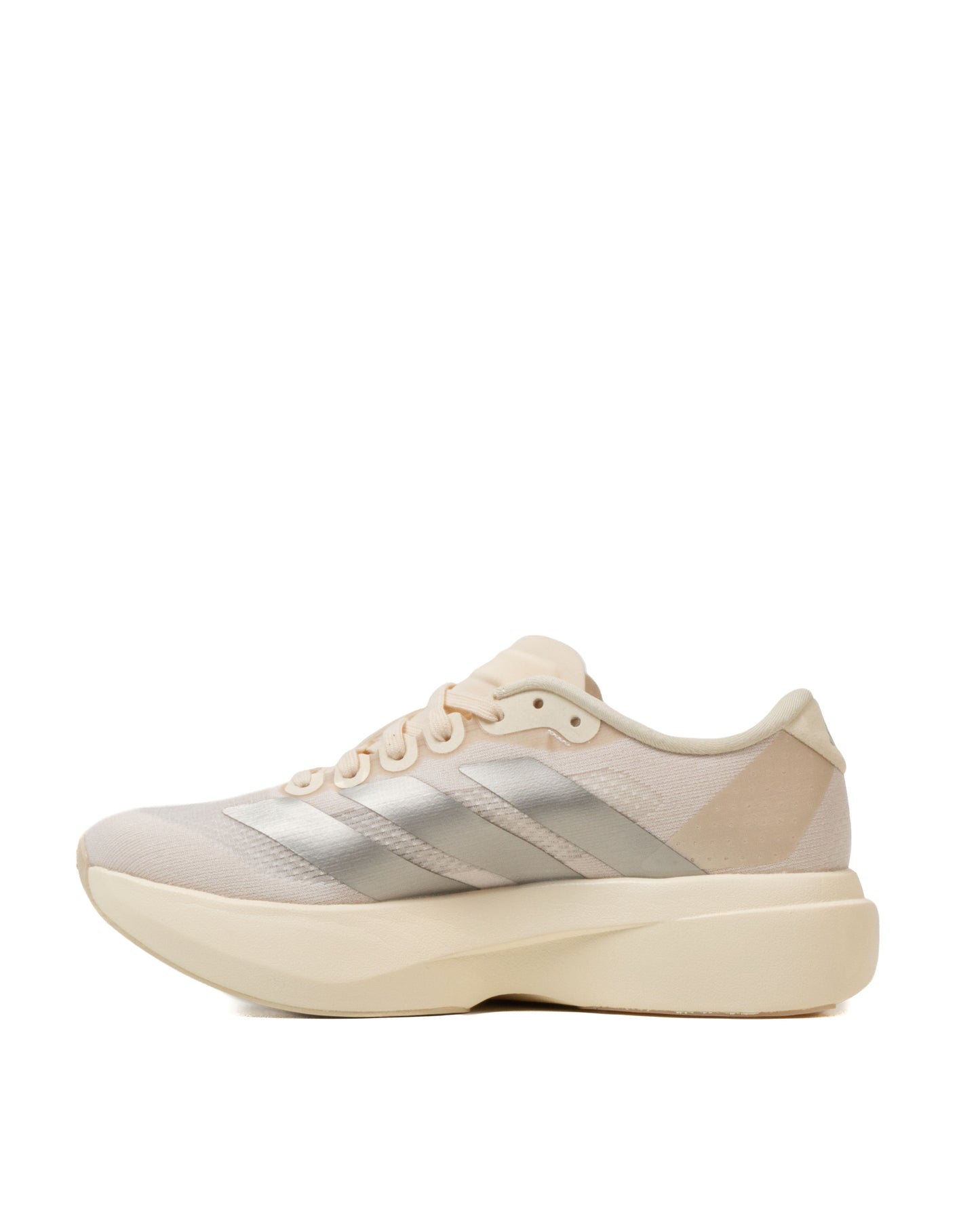 Adidas Adizero Evo SL Wonder WhiteCyber MetallicWarm Vanilla Women