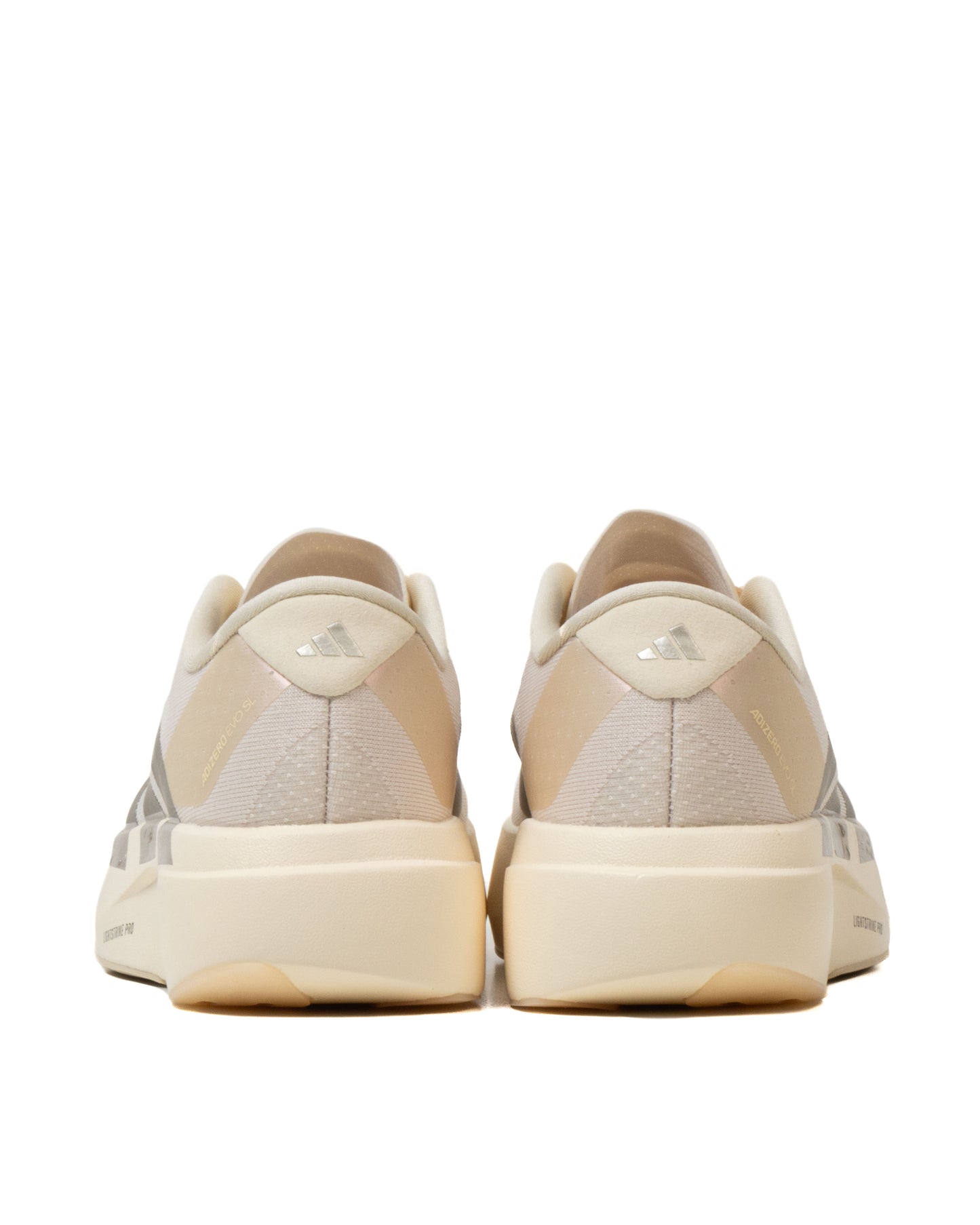 Adidas Adizero Evo SL Wonder WhiteCyber MetallicWarm Vanilla Women