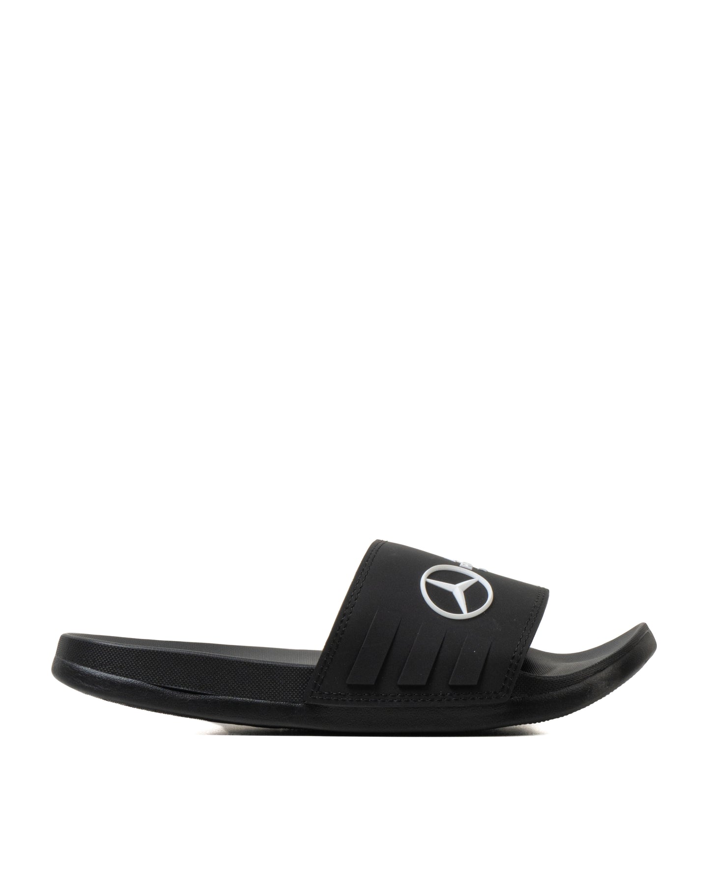 Adidas Adilette Comfort Slides Mercedes-AMG Petronas Formula One Team Core Black