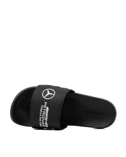 Adidas Adilette Comfort Slides Mercedes-AMG Petronas Formula One Team Core Black