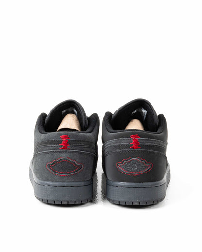 Air Jordan 1 Low SE Craft Dark Smoke Grey/Varsity Red/Black 14425