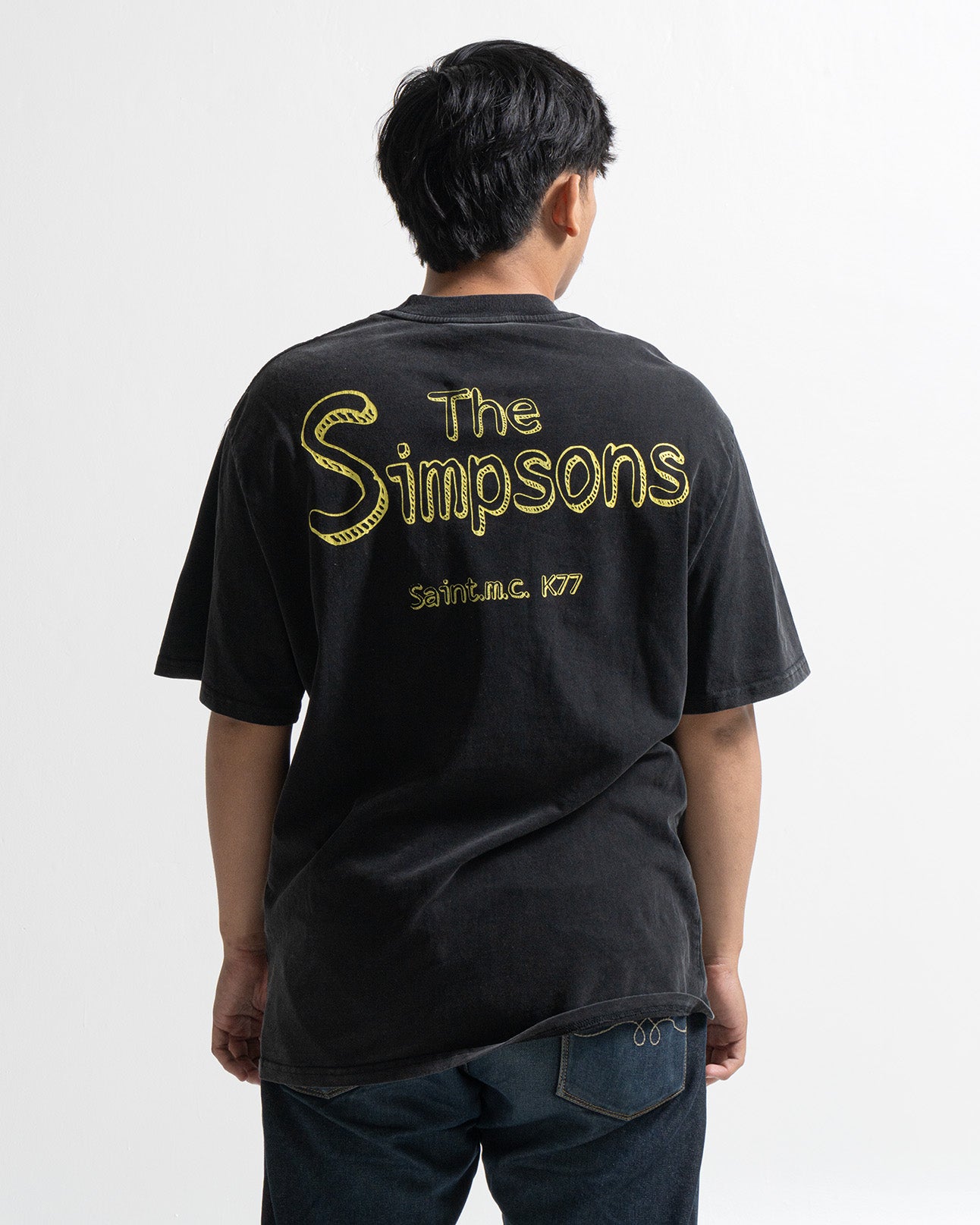 Kaos Vintage 90s Bart Simpson Blackout