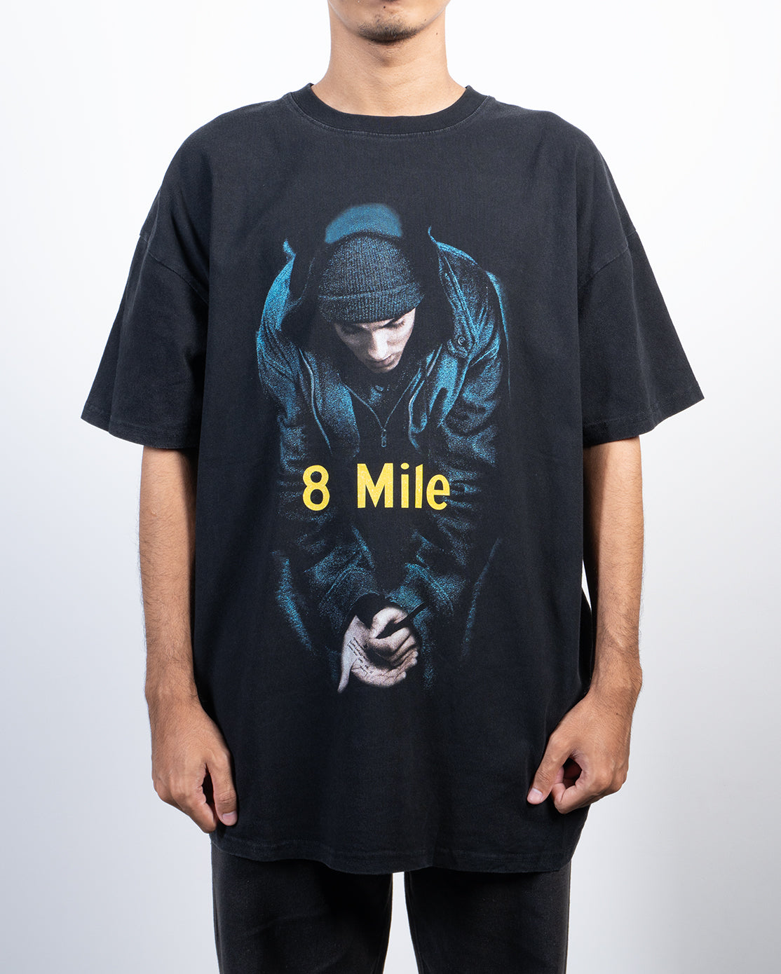 Baju Kaos Eminem 8 Mile Tee Black - 63066