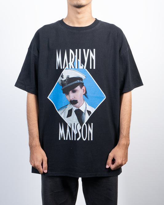 Baju Kaos Marlyn Manson Tee Black - 63067