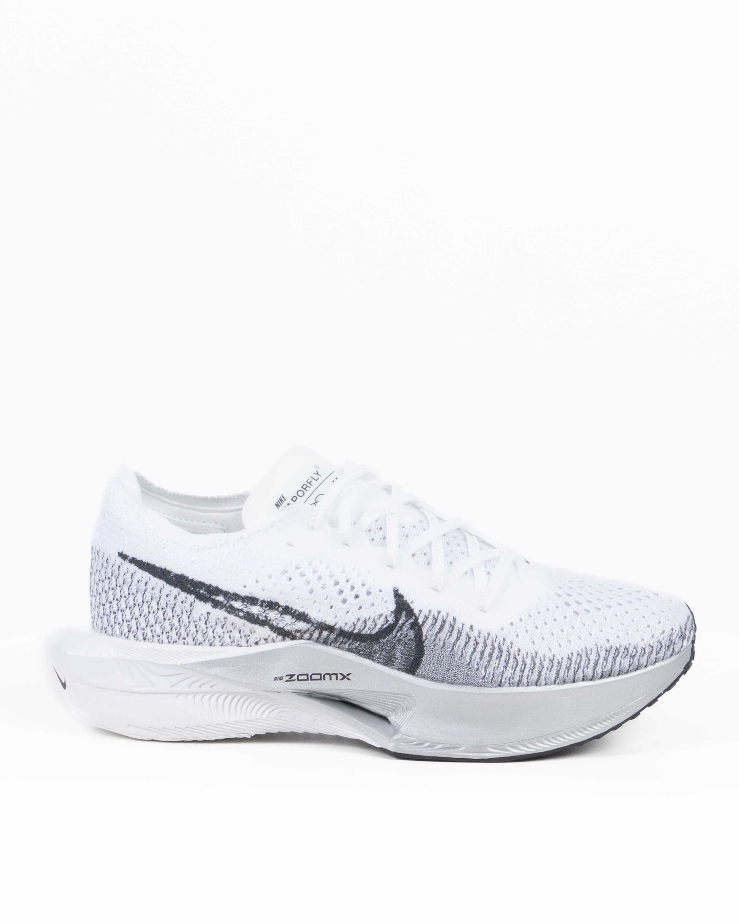 Nike Vaporfly 3 White/Particle Grey/Metallic Silver/Dark Smoke Grey - 14496