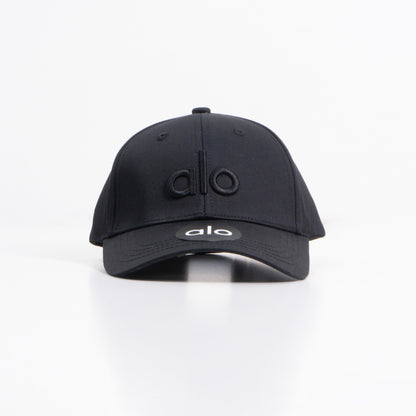 Topi Alo yoga Cap Black/Black 90094D00