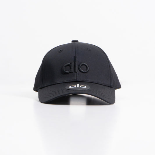 Topi Alo yoga Cap Black/Black 90094D00