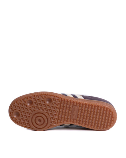 Adidas Samba OG Maroon Gold Metallic (Women's)