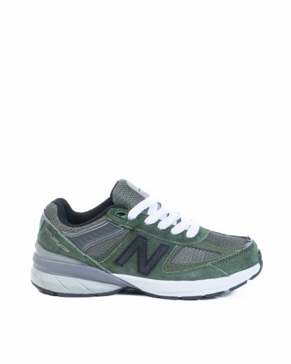 Sepatu Anak N B 990 Kids Suede Green - 14476