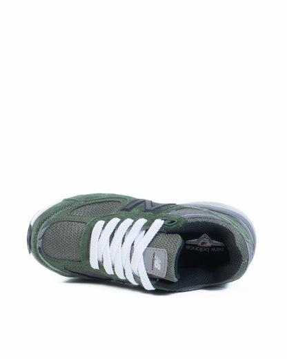 Sepatu Anak N B 990 Kids Suede Green - 14476