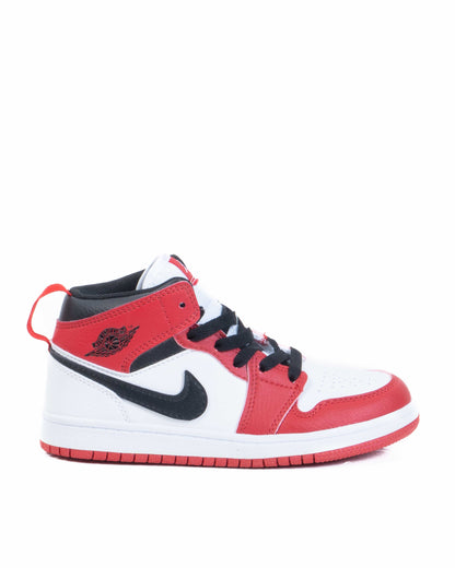 Sepatu Anak Jordan 1 Kids Hi Red/White - 14479