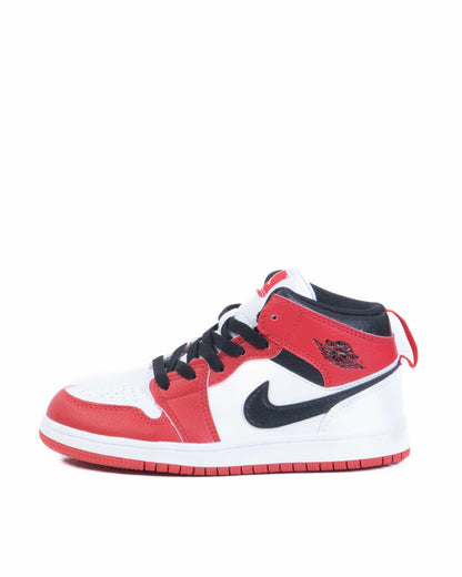 Sepatu Anak Jordan 1 Kids Hi Red/White - 14479